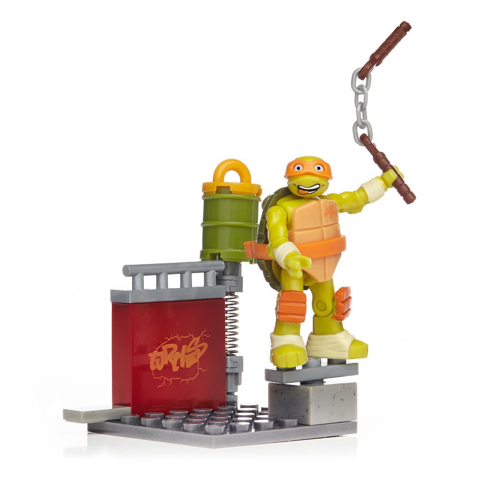 Mattel – Mega Bloks, TMNT: Mikey Training Module Nunchuk (dmx26)