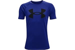 Under Armour Boys' Tech Hybrid Printed Fill Short-Sleeve T-Shirt
