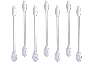 Precision Makeup Cotton Swabs, Double-ended XL Cotton Buds with Pointed and Flat Tips,Extra Large Cotton Tips Applicator,Exce