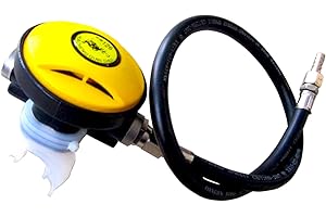 Hanperal 145 PSI Explorer Scuba Diving Dive 2nd Stage Regulator Octopus Hookah, Hookah Dive Regulator