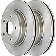 Autoshack Front Disc Brake Rotors Replacement for 2002-2018 Ram 1500 2004-2009 Dodge Durango 2007-2009 Chrysler Aspen 3.0L 3.6L 3.7L 4.7L 5.7L 5.9L V6 V8 4WD RWD 13.2" (335.8 mm) R63007PR