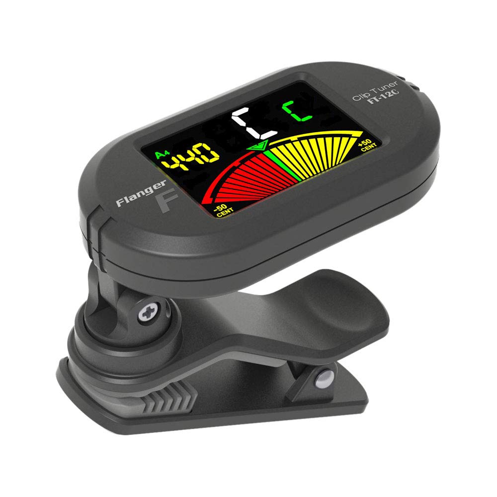Flanger FT-12C Clip-on Chromatic Tuner カラーディスプレイ クリップチューナー ブラック商品画像