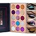 Beauty Glazed 15 Colors Bold Glitter Eyeshadow Palette - 15 Colors Eyes Makeup , Long-lasting, Glitter Elegant Mineral Creamy Pigmented , Highly Pigmented