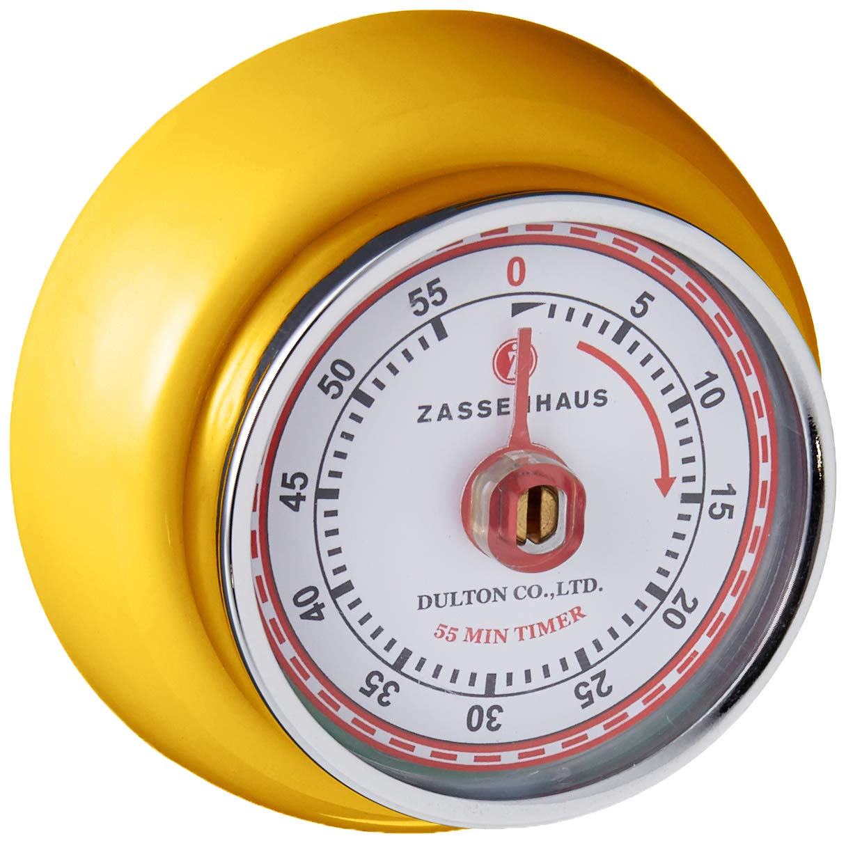 Zassenhaus Timer Speed, Metal, Yellow