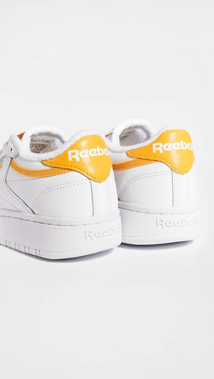 reebok uo exclusive club c double sneaker yellow
