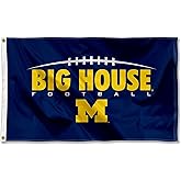 Big House Michigan Large College Flag