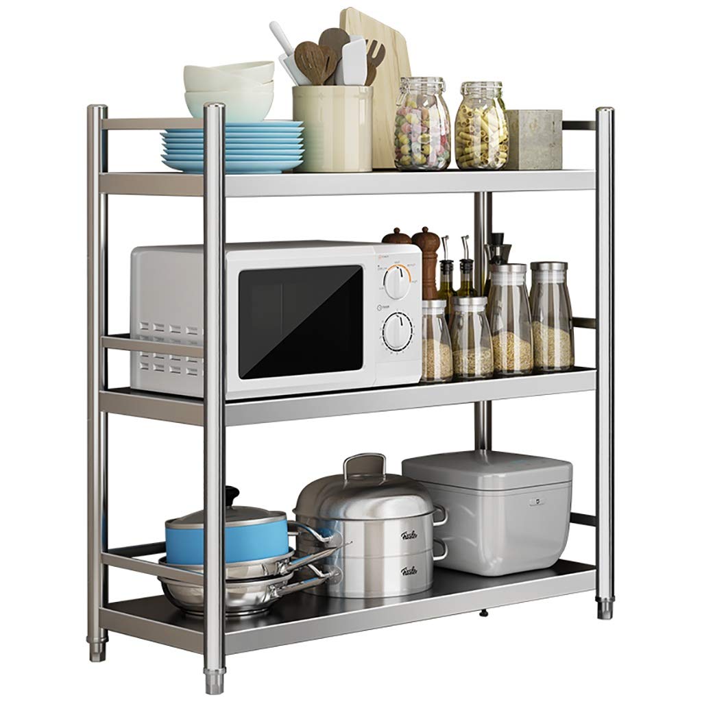 Soporte alto for microondas, unidad de almacenamiento de 3 niveles ...