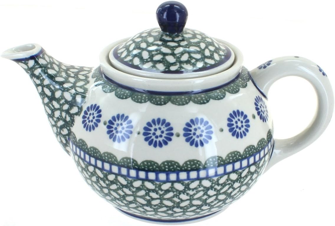 Blue Rose Polish Pottery Maia Small Teapot