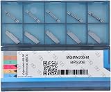 CDBP MGMN200-M Carbide Grooving Inserts PVD Coated 10pcs for MGEHR MGEHR Tool view 1