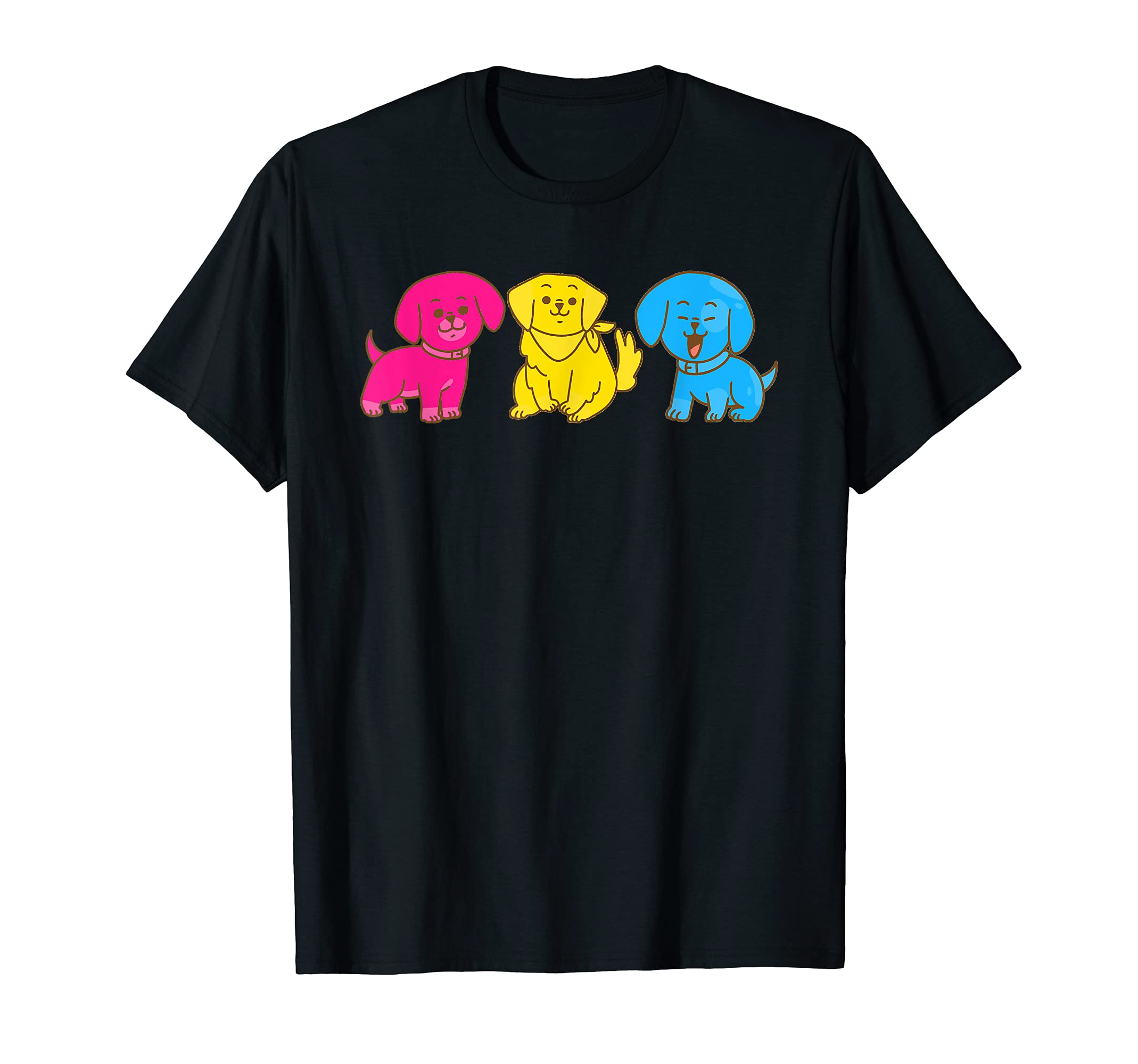 Pansexual Dogs LGBTQ T-Shirt