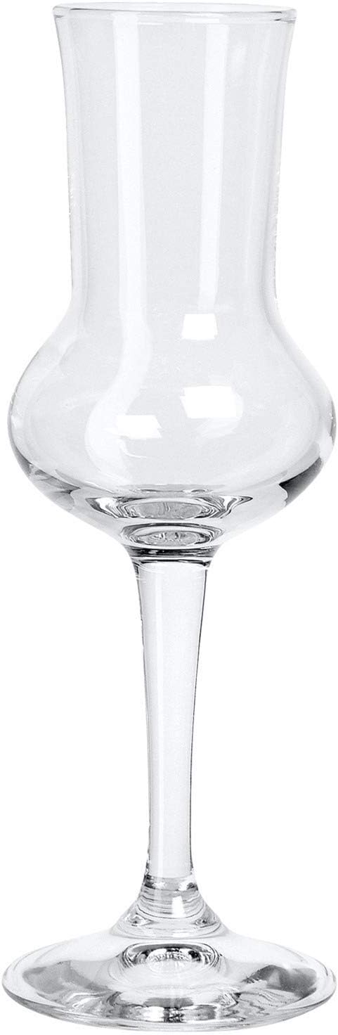 Bormioli Rocco 166180 Riserva Grappakelch, 80ml, Glas, transparent, 6 Stück