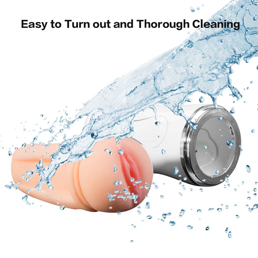 Male Mastubator Cup Realistic Pocket Pussy Stroker Sex You,Masterbation Cup Simulated Artificial Vagina for Male Enhancement and Pleasure