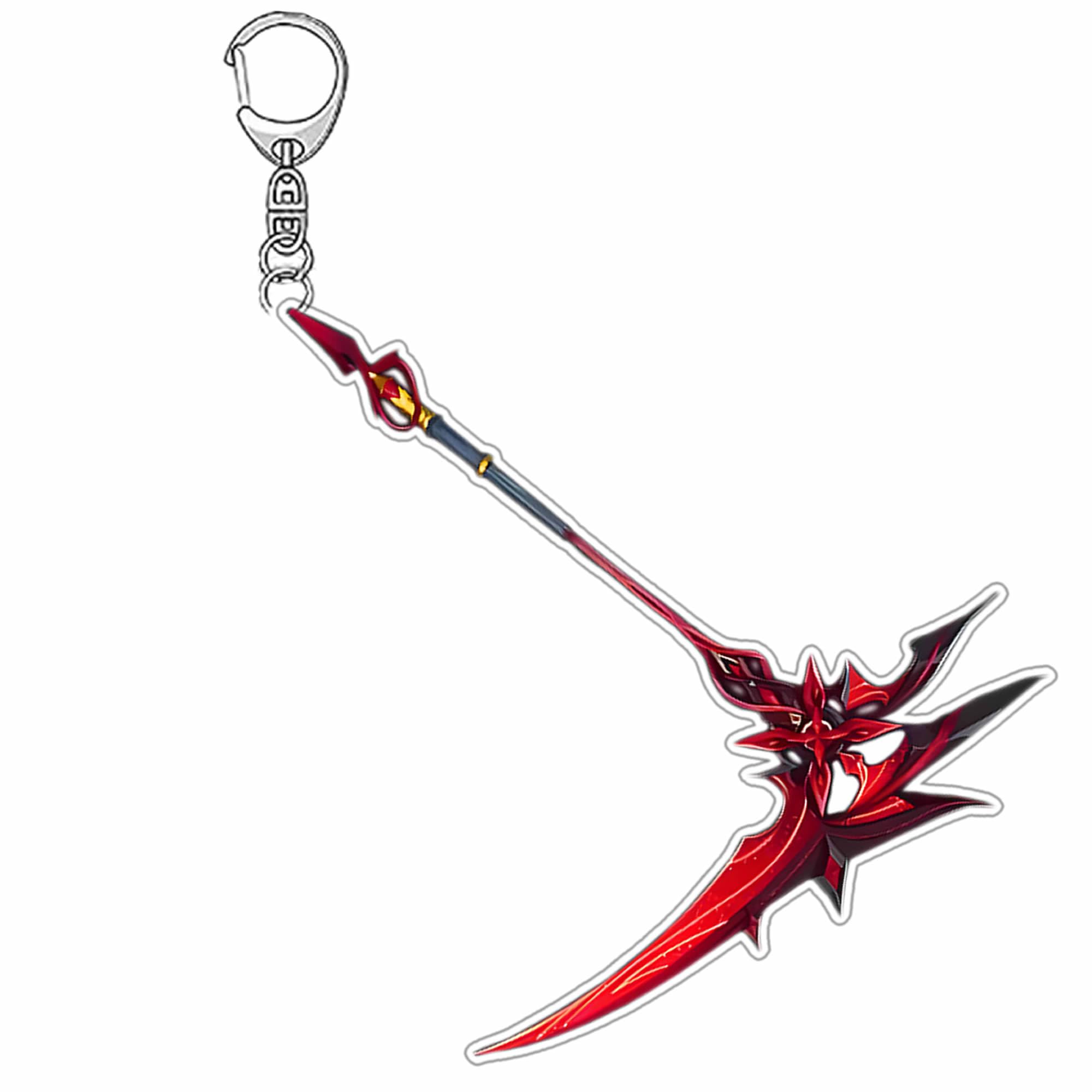P1PSZ Arlecchino keychain Game Arlecchino Cosplay