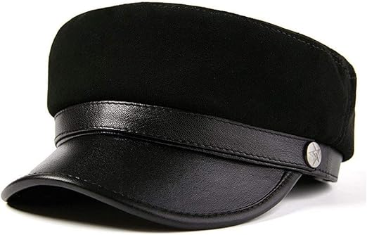 female leather cap