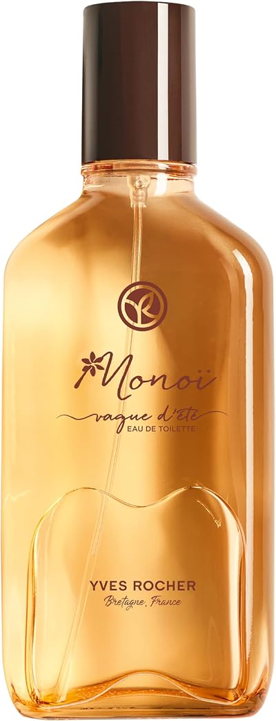 Yves Rocher Monoï Eau de Toilette 100ml - Exotic Summer Fragrance for Women