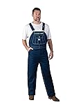 Men's Liberty Work Denim Zip Fly Bib Overalls 30X30