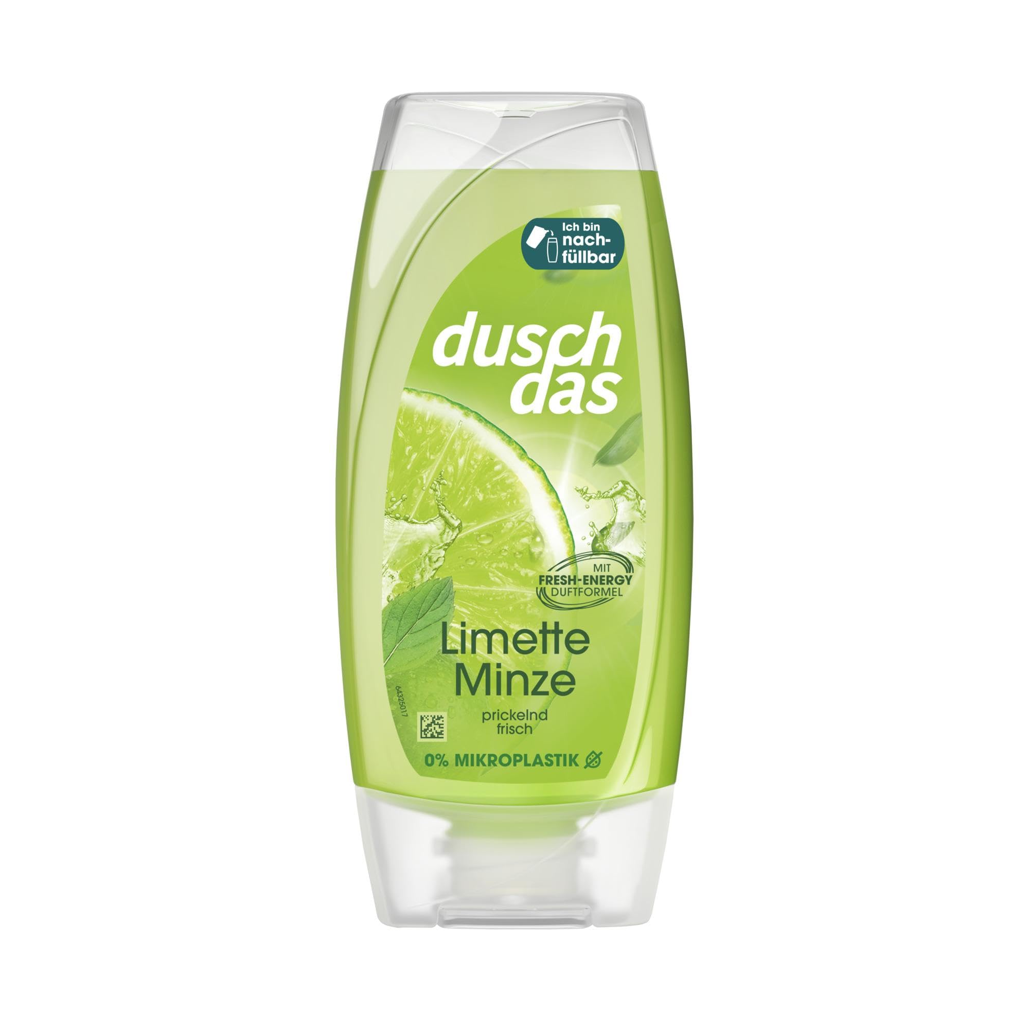 Duschdas Duschgel Limette Minze Duschbad mit Fresh-Energy-Duftformel sorgt fr einen erfrischenden Start in den Tag 6 x 225 ml 3