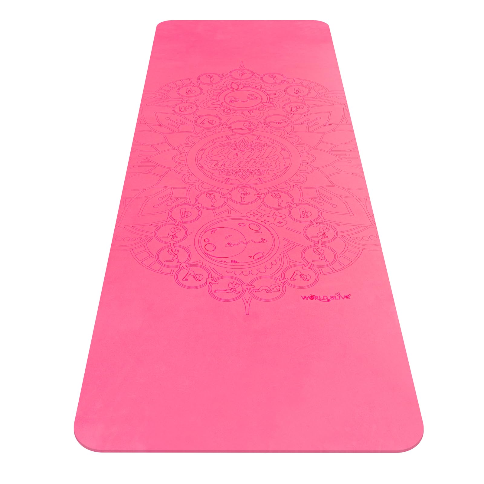 Soul Mates Yoga Mat Eco Adult Unisex Pink Normal
