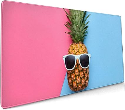 Amazon マウスパッド ゲーミングマウスパッド かっこいいパイナップル ピンクと青 大型 キーボードパッド マウス用パッド デスクマット 洗える 滑り止め 防水 レーザー 光学マウス対応 900 400 3mm Yz サクセス マウスパッド 通販