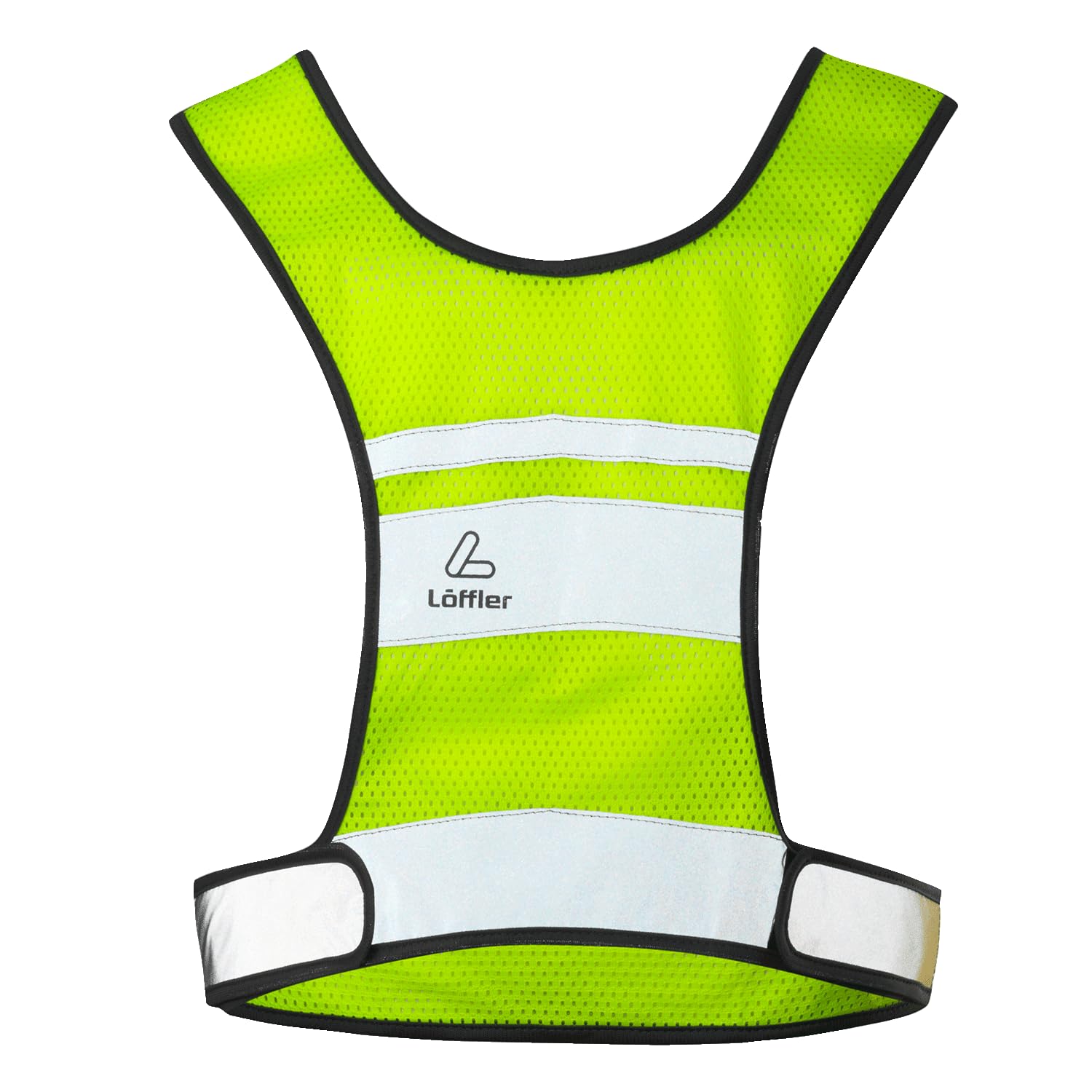 Löffler Unisex Reflective Vest Neon Yellow