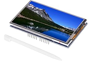 Mumusuki 3.5 Inch TFT LCD Display Module w/Touch Panel 480x320 Resolution, ILI9486/ILI9488L Driver, 3.3V Low Power, for STM32