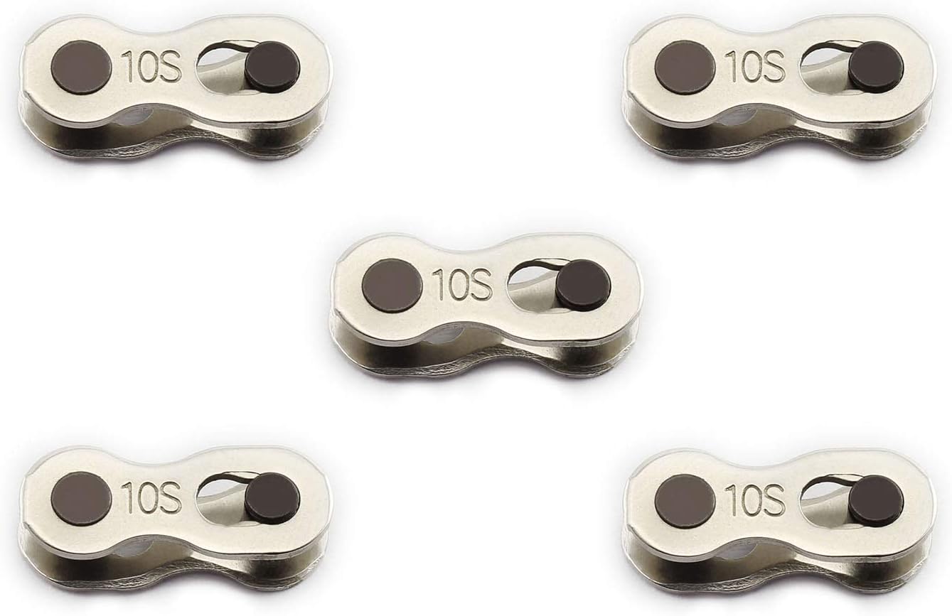 5 Pairs Heavy Duty Bike Quick Release Chain Mater Link Magic Joint