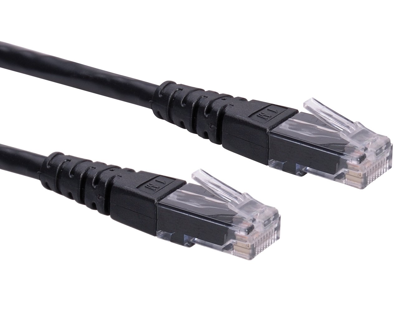 Roline Lan Cable Cat 6 - Utp Ethernet Network Cable with Rj45 Connector Black 1.5 M