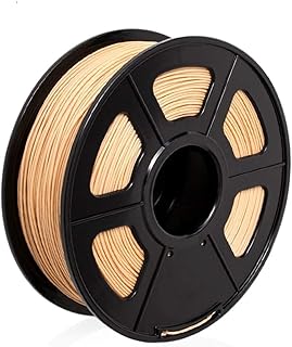 3D Filament Holz Gefärbt PLA + 1.75mm – EKOHOME 1KG / 360m 3D Filament für 3D-Drucker / 3D-Druckstift, Taktile Gefühl von Holz, 0,02mm Toleranz, RoHS-zertifiziert und Ungiftig (Holz 1KG)