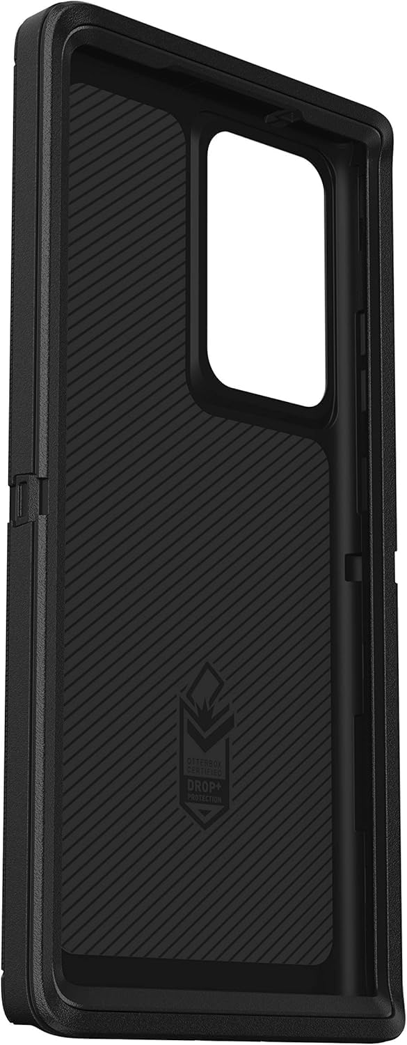 OtterBox Defender Case for Galaxy Note 20 Ultra 5G, Shockproof, Drop Proof, Ultra-Rugged, Protective Case, 4X Tested to Military Standard, Black, No Retail Packaging