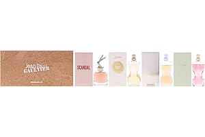 Miniatures Set by Jean Paul Gaultier for Women - 4 Pc Mini Gift Set Scandal, Gaultier Divine, La Belle,All 3 in 0.2oz Classiq