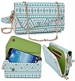 Elephone-P6Compatible-Tribal-Aztec-Clutch-wShoulderHand-Strap-NuVur--MINT
