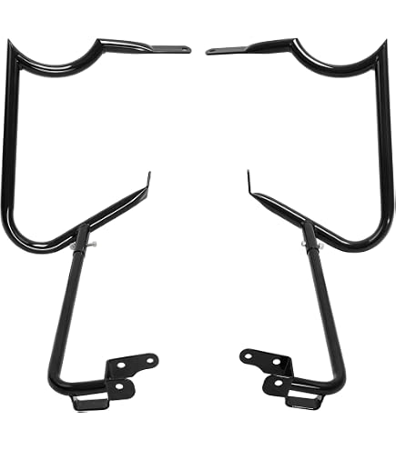 FIASRAC Highway Crash Bar For Harley Davidson Touring Models (Road King, Street Glide, Electra Glide) 1997-2008, Chrome, 1-1/4" Steel - View #2