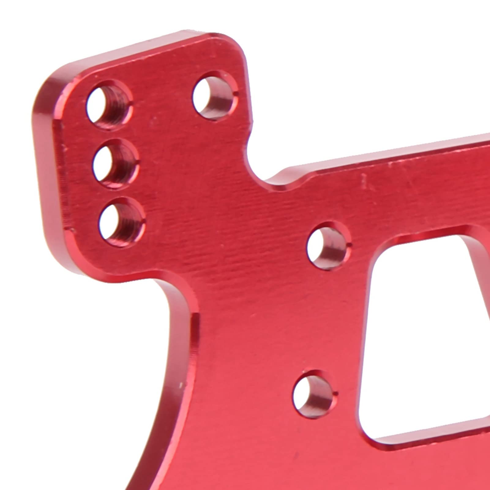 Pilipane Aluminum Alloy Shock Tower Board Set for WLtoys 144001 RC Car Enhanced Replacement Parts (red)
