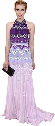 colorful evening dress