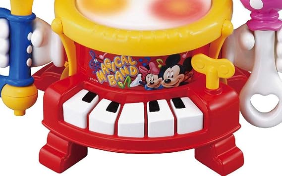 Amazon タカラトミー Takara Tomy リズムあそびいっぱいマジカルバンド W310 H2 D265mm ピアノ 鍵盤楽器 おもちゃ