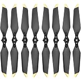 HeiyRC 8Pcs Low-Noise Propellers for DJI Mavic Pro/Mavic Pro Platinum Drone,8331 Quick-Release Folding Replacement Props,4 CCW+4 CW