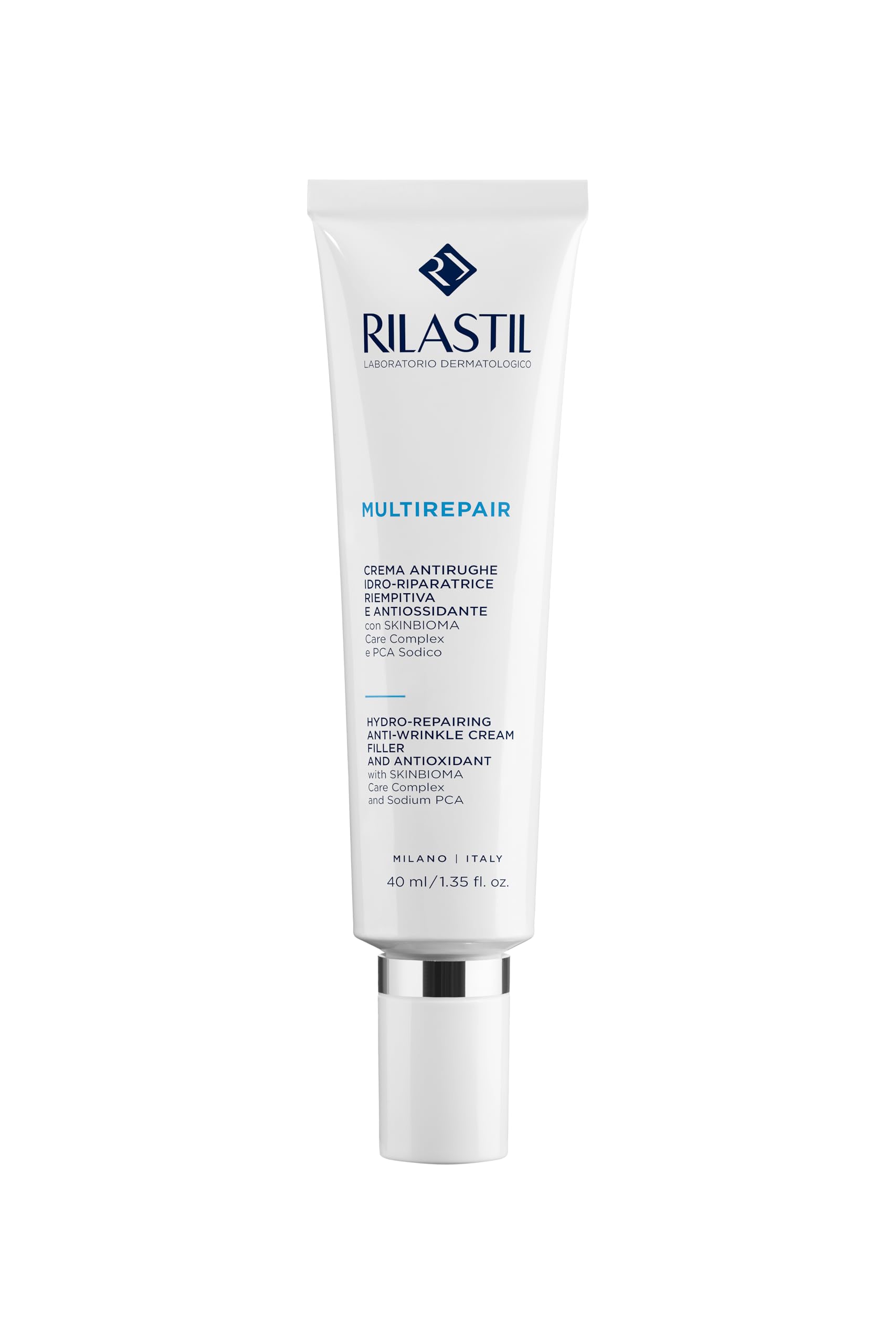Rilastil Multirepair - Crema Antirughe Idroriparatrice Riempitiva, 40ml