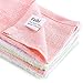 Baby Washcloths Natural Organic Baby Face Towels - Reusable and Extra Soft Newborn Baby Bath Washcloths - Suitable for Sensitive Skin Baby Registry as Shower Gift Set