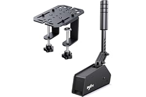 PXN USB PC Handbrake, HB S 16Bit Hall Sensor Linear Sim Handbrake for Racing Games Compatible with V3 V900 V9 V10 V12 G27 G29 G920 T500 T300 Applicable to Assett