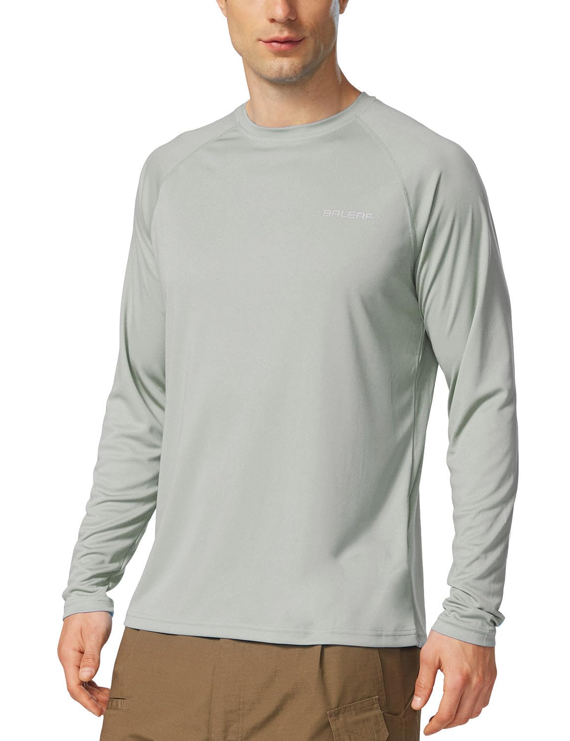 baleaf Men's Rash Guard Shirts Fishing Long Sleeve