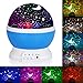 Sunnest Star Night Light, Night Lights for Kids, Baby Star Projector Night Light 4 LEDs 8 Modes with USB Cable