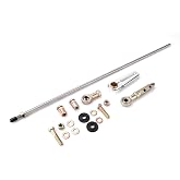 ACA-1800 Adjustable Transmission Column Shift Linkage Kit CB5010 | Compatible with Chevy GM TH200 200-4R TH350 TH400 4L60 4L60E 4L80E 700-R4 Adjustable Column Shift Linkage Kit