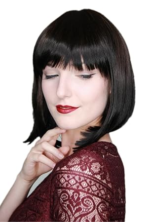 Prettyland Tie Dye Ombre Straight Short Wig Dyed Batik Gradient