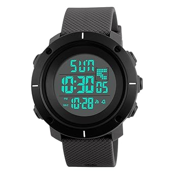 Amazon Rockyu ブランド 腕時計 デジタル腕時計 防水腕時計 Led