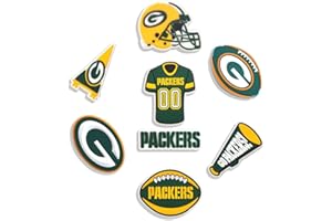 GREN GARFIELD Football Charms Sports Charms for Boys Girls Women Men Shoe Charms Adults Teens Kids for Birthday Party Gifts