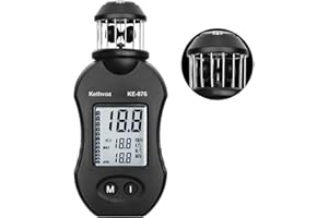 Handheld Anemometer Wind Speed Meter Outdoor, Kethvoz Digital Pocket Anemometer Airflow Velocity Meter with Compass Test Wind