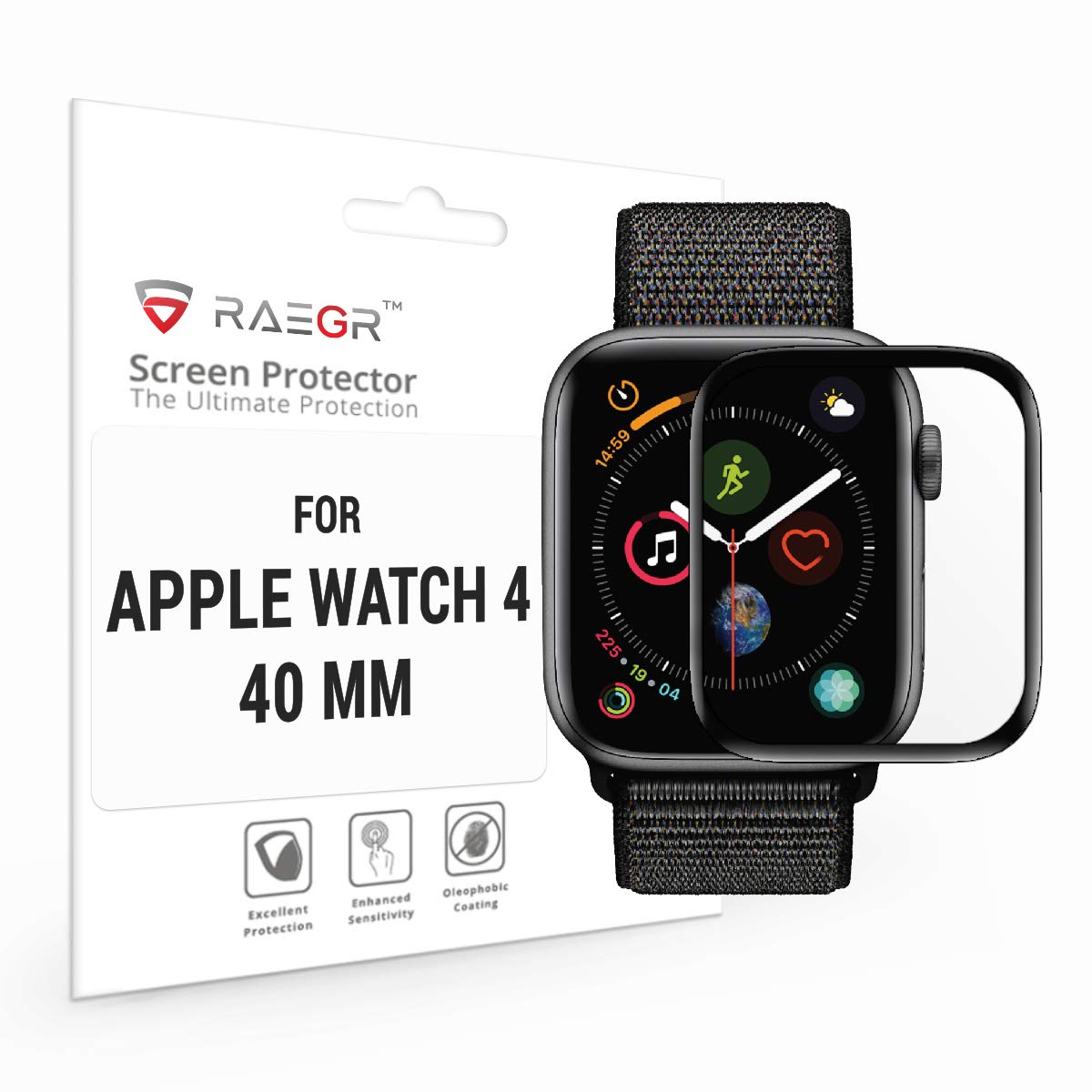 apple watch 4 black screen