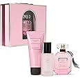 Victoria's Secret Bombshell 3 Piece Luxe Fragrance Gift Set: 1.7 oz. Eau de Parfum, Travel Lotion & Shimmer Mist
