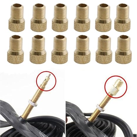  Symphony Bicycle Valve Adaptor 12 Packs