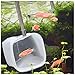 Upettools Fish Shrimp Skimming Net Fine Mesh Extendable Stainless Steel Handle Fishing Net for Aquarium Fish Tank Pond Creek
